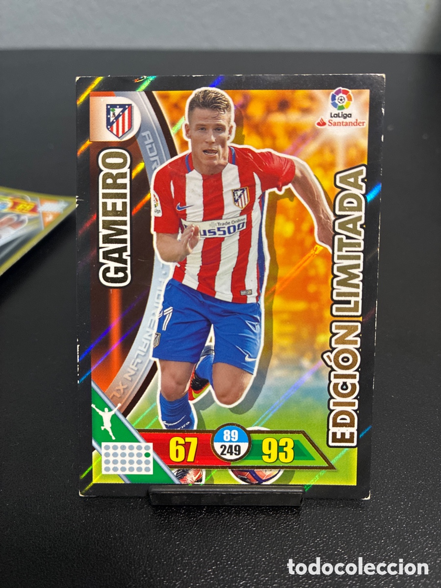 Cromos de f&uacute;tbol: ⚽ GAMEIRO &ndash; ADRENALYN XL 2016 &ndash; EDICI&Oacute;N LIMITADA