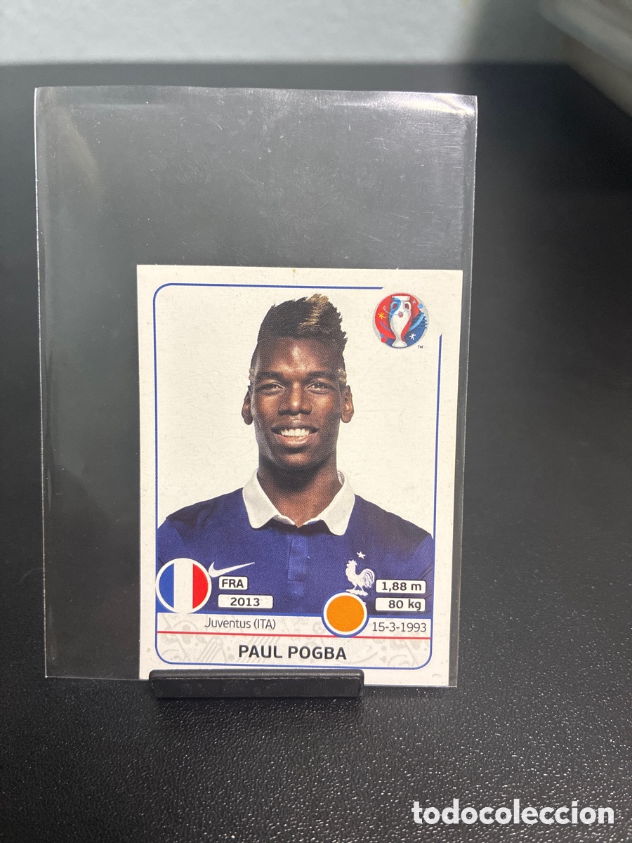 Cromos de f&uacute;tbol: ⚽ PAUL POGBA N&ordm;27 &ndash; PANINI EURO 2016