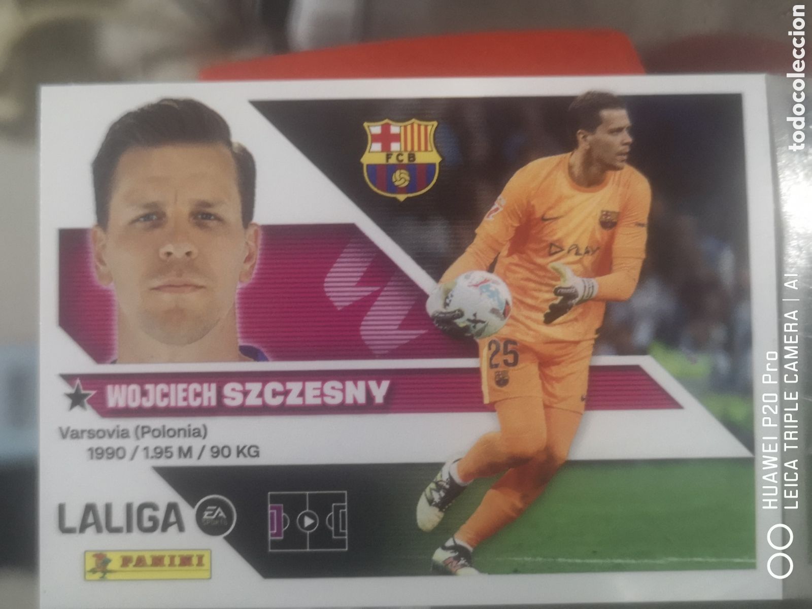 Cromos de f&uacute;tbol: LIGA ESTE 2026 2027 26 27 SZCZESNY 4 BARCELONA