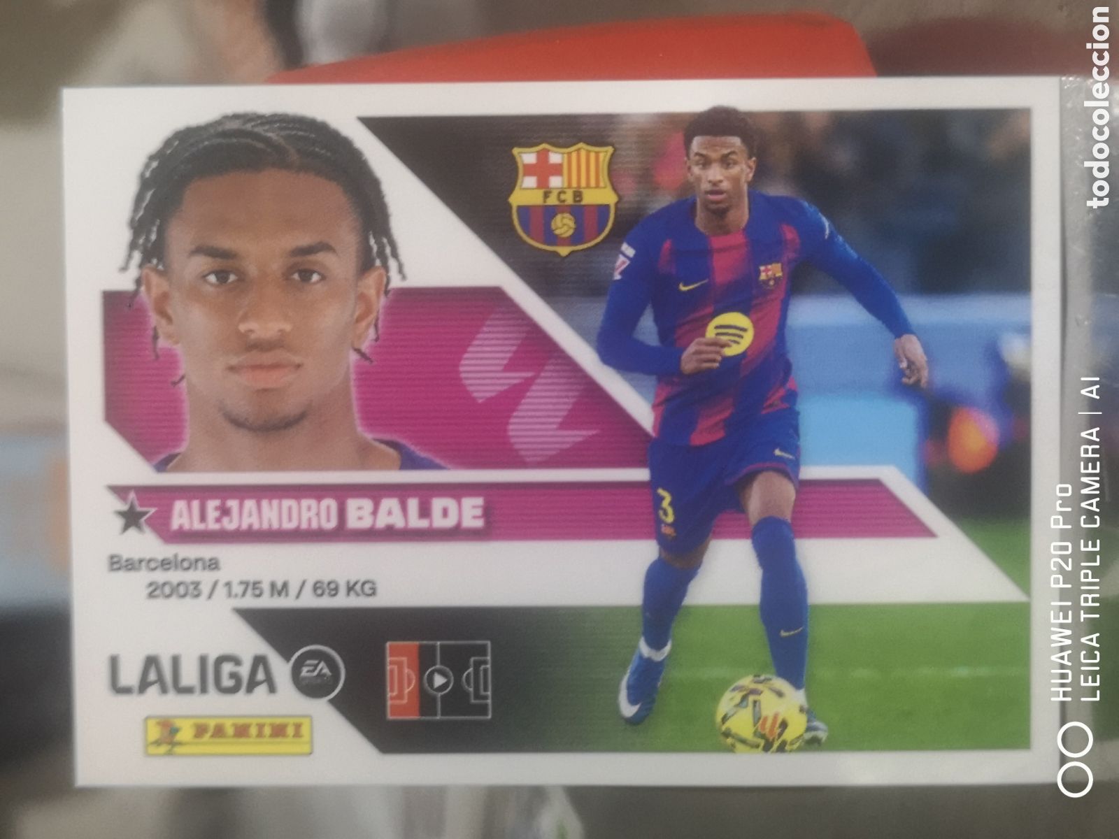 Cromos de f&uacute;tbol: LIGA ESTE 2026 2027 26 27 BALDE 1O BARCELONA