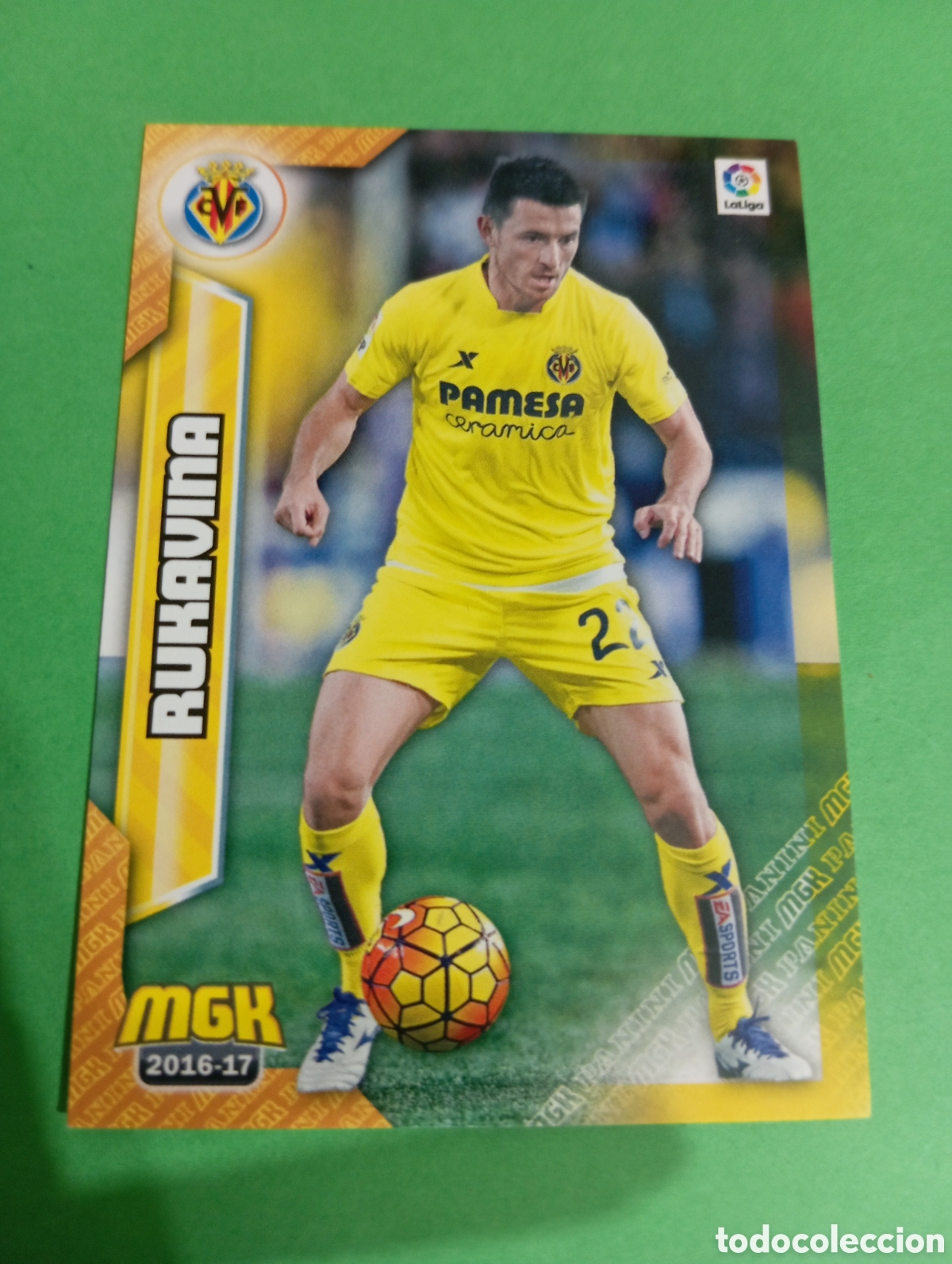 Cromos de f&uacute;tbol: Rukavina Villarreal n&deg;519 / PANINI MEGACRACKS 2016/2017