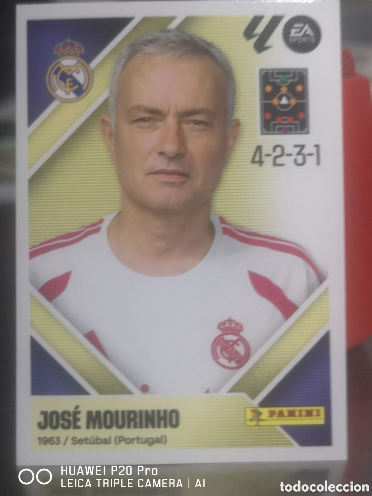 Cromos de f&uacute;tbol: LIGA ESTE 2026 2027 26 27 JOSE MOURINHO 2 REAL MADRID