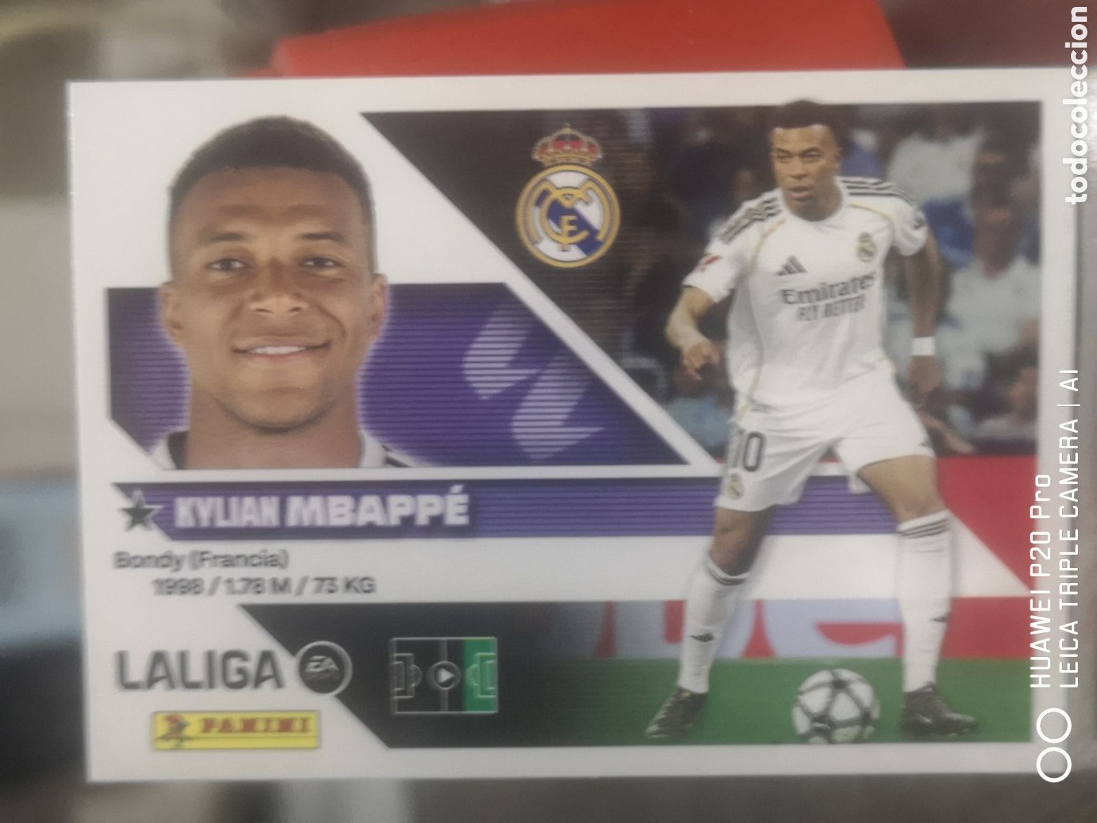 Cromos de f&uacute;tbol: LIGA ESTE 2026 2027 26 27 MBAPPE 20 REAL MADRID
