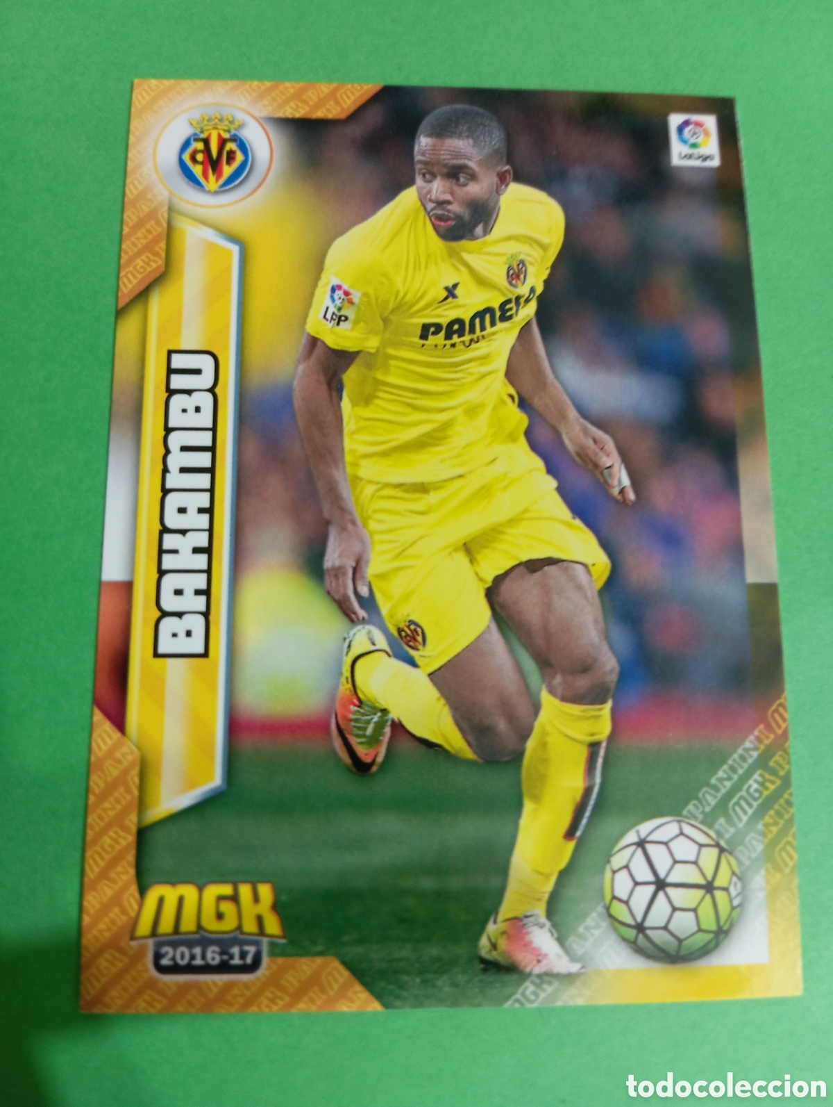 Cromos de f&uacute;tbol: Bakambu Villarreal n&deg;533 / PANINI MEGACRACKS 2016/2017