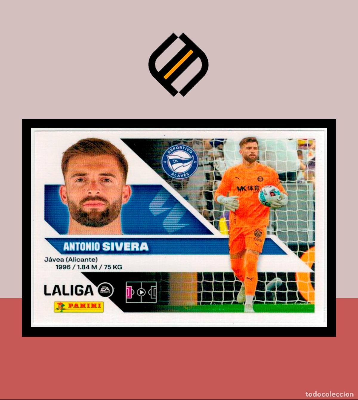 Cromos de f&uacute;tbol: LIGA ESTE 2026 2027 26 27 PANINI DEPORTIVO ALAVES N&ordm; 3 SIVERA STICKER LIGA COLECCI&Oacute;N ALB&Uacute;M