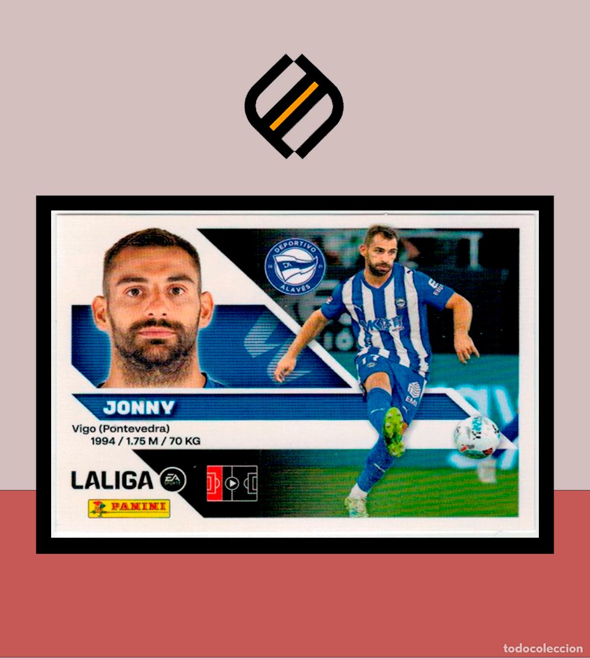 Cromos de f&uacute;tbol: LIGA ESTE 2026 2027 26 27 PANINI DEPORTIVO ALAVES N&ordm; 5 JONNY STICKER LIGA COLECCI&Oacute;N ALB&Uacute;M