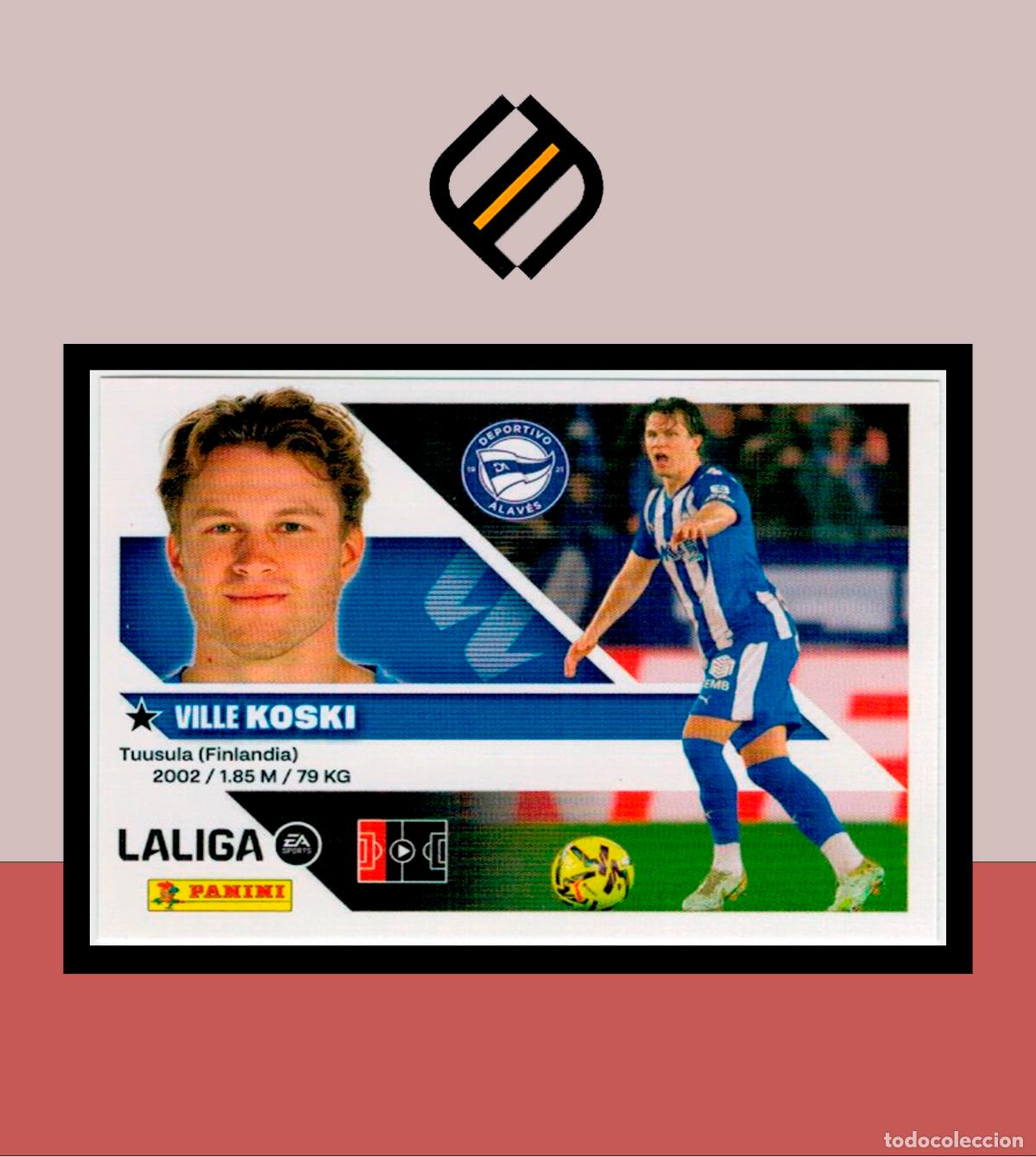 Cromos de f&uacute;tbol: LIGA ESTE 2026 2027 26 27 PANINI DEPORTIVO ALAVES N&ordm; 6 KOSKI STICKER LIGA COLECCI&Oacute;N ALB&Uacute;M