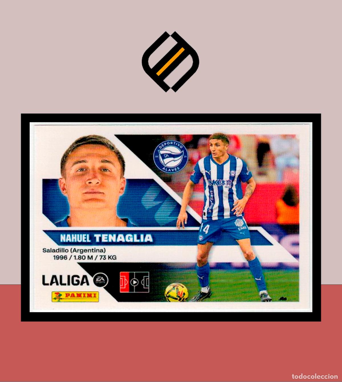 Cromos de f&uacute;tbol: LIGA ESTE 2026 2027 26 27 PANINI DEPORTIVO ALAVES N&ordm; 7 TENAGLIA STICKER LIGA COLECCI&Oacute;N ALB&Uacute;M