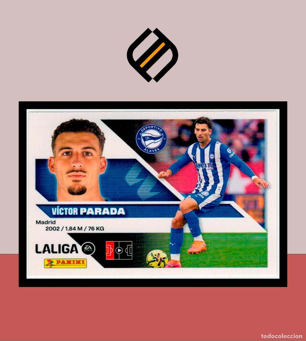 Cromos de f&uacute;tbol: LIGA ESTE 2026 2027 26 27 PANINI DEPORTIVO ALAVES N&ordm; 8 PARADA STICKER LIGA COLECCI&Oacute;N ALB&Uacute;M