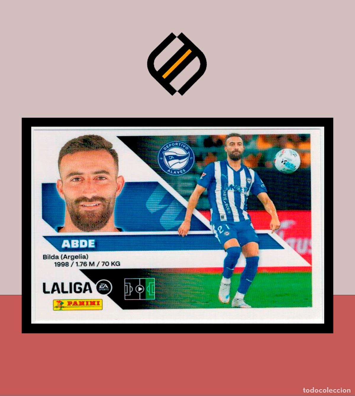 Cromos de f&uacute;tbol: LIGA ESTE 2026 2027 26 27 PANINI DEPORTIVO ALAVES N&ordm; 18A ABDE STICKER LIGA COLECCI&Oacute;N ALB&Uacute;M