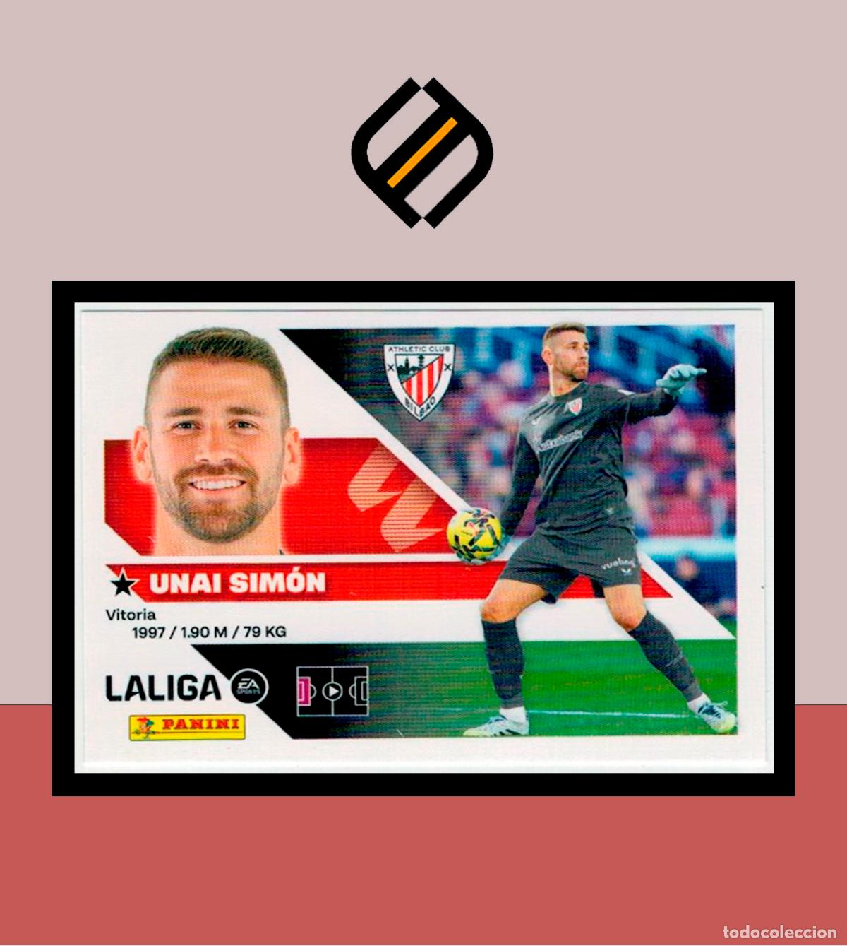 Cromos de f&uacute;tbol: LIGA ESTE 2026 2027 26 27 PANINI ATHLETIC CLUB BILBAO N&ordm; 3 UNAI SIM&Oacute;N STICKER LIGA ALB&Uacute;M COLECCI&Oacute;N