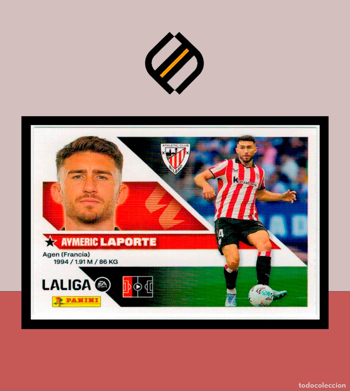 Cromos de f&uacute;tbol: LIGA ESTE 2026 2027 26 27 PANINI ATHLETIC CLUB BILBAO N&ordm; 8 LAPORTE STICKER LIGA ALB&Uacute;M COLECCI&Oacute;N