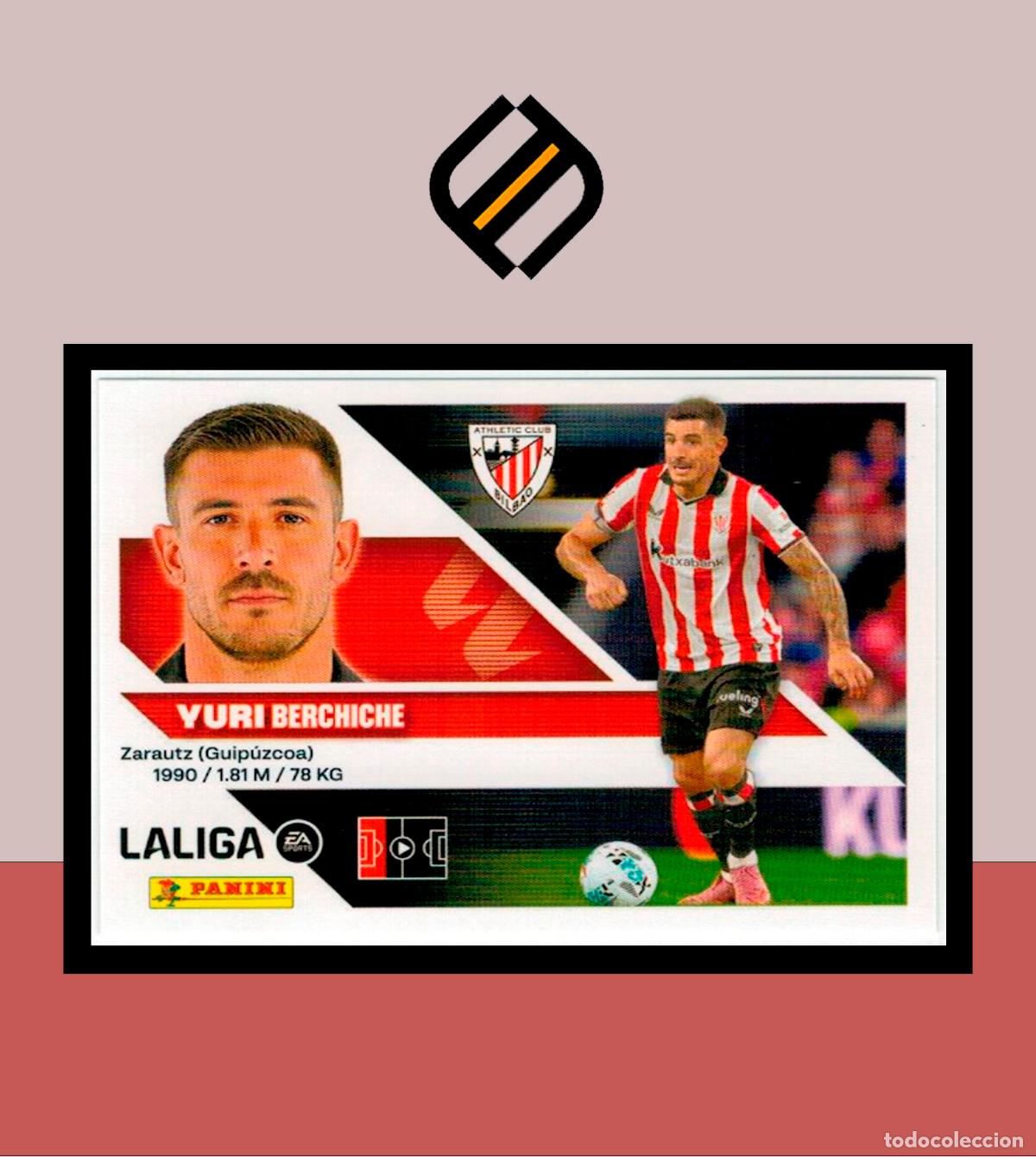 Cromos de f&uacute;tbol: LIGA ESTE 2026 2027 26 27 PANINI ATHLETIC CLUB BILBAO N&ordm; 9A YURI STICKER LIGA ALB&Uacute;M COLECCI&Oacute;N