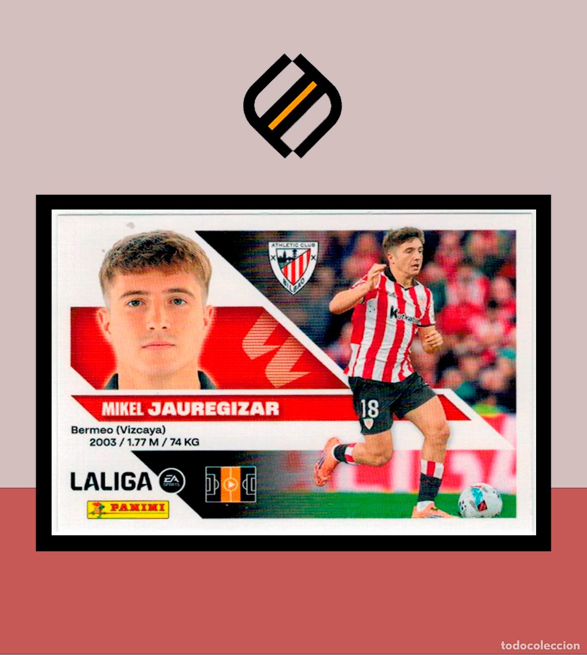 Cromos de f&uacute;tbol: LIGA ESTE 2026 2027 26 27 PANINI ATHLETIC CLUB BILBAO N&ordm; 10 JAUREGIZAR STICKER LIGA ALB&Uacute;M COLECCI&Oacute;N
