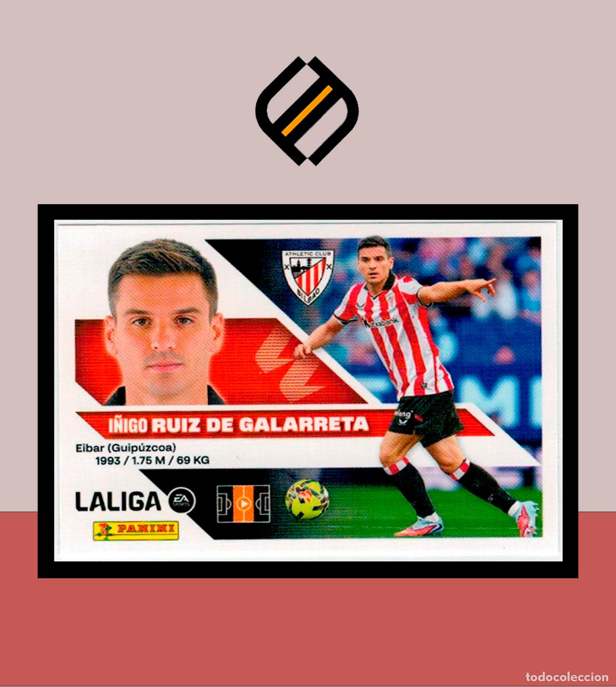 Cromos de f&uacute;tbol: LIGA ESTE 2026 2027 26 27 PANINI ATHLETIC CLUB BILBAO N&ordm; 11 RUIZ DE GALARRETA STICKER LIGA ALB&Uacute;M