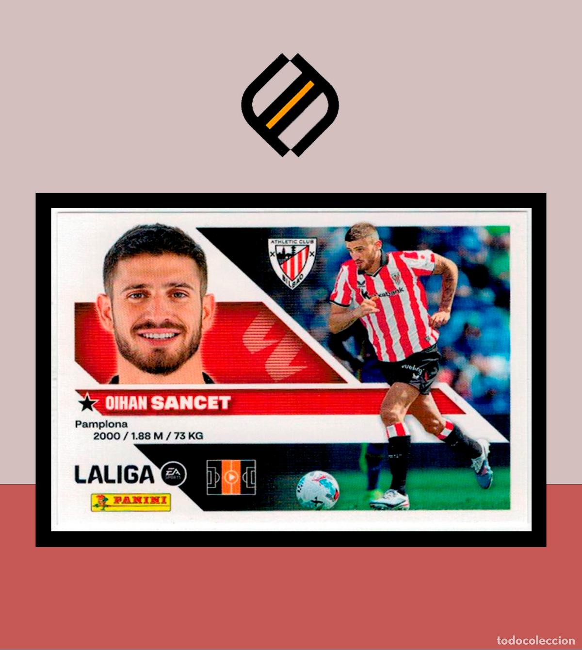 Cromos de f&uacute;tbol: LIGA ESTE 2026 2027 26 27 PANINI ATHLETIC CLUB BILBAO N&ordm; 14 SANCET STICKER LIGA ALB&Uacute;M COLECCI&Oacute;N