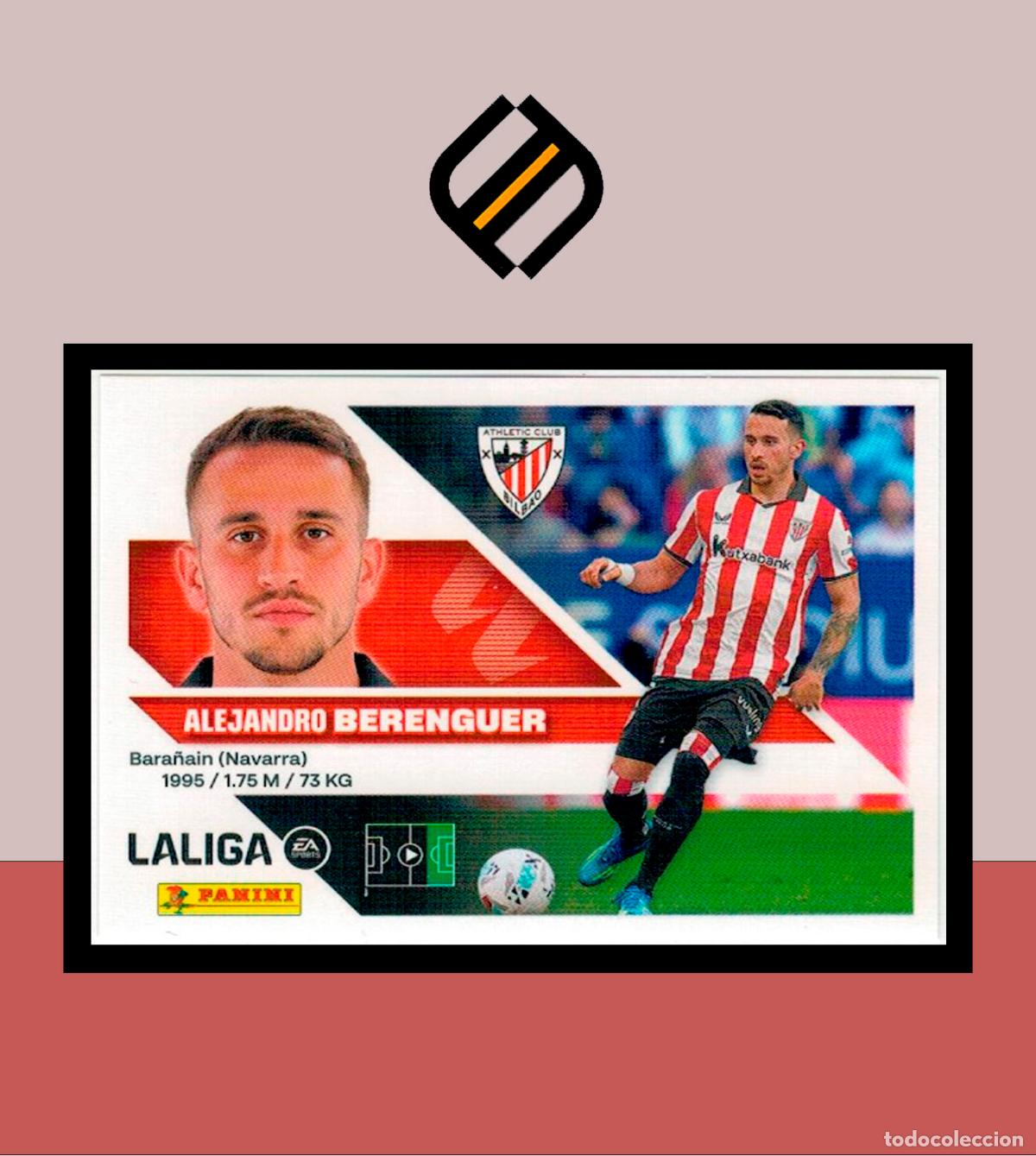 Cromos de f&uacute;tbol: LIGA ESTE 2026 2027 26 27 PANINI ATHLETIC CLUB BILBAO N&ordm; 16 BERENGUER STICKER LIGA ALB&Uacute;M COLECCI&Oacute;N