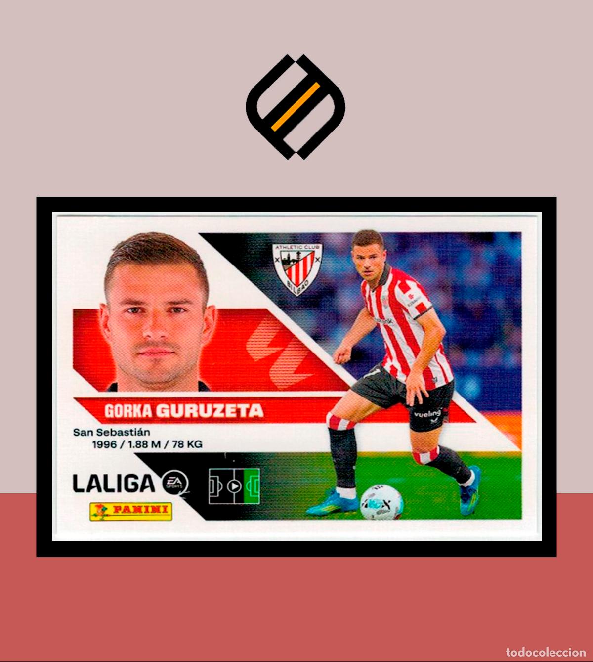 Cromos de f&uacute;tbol: LIGA ESTE 2026 2027 26 27 PANINI ATHLETIC CLUB BILBAO N&ordm; 20 GURUZETA STICKER LIGA ALB&Uacute;M COLECCI&Oacute;N