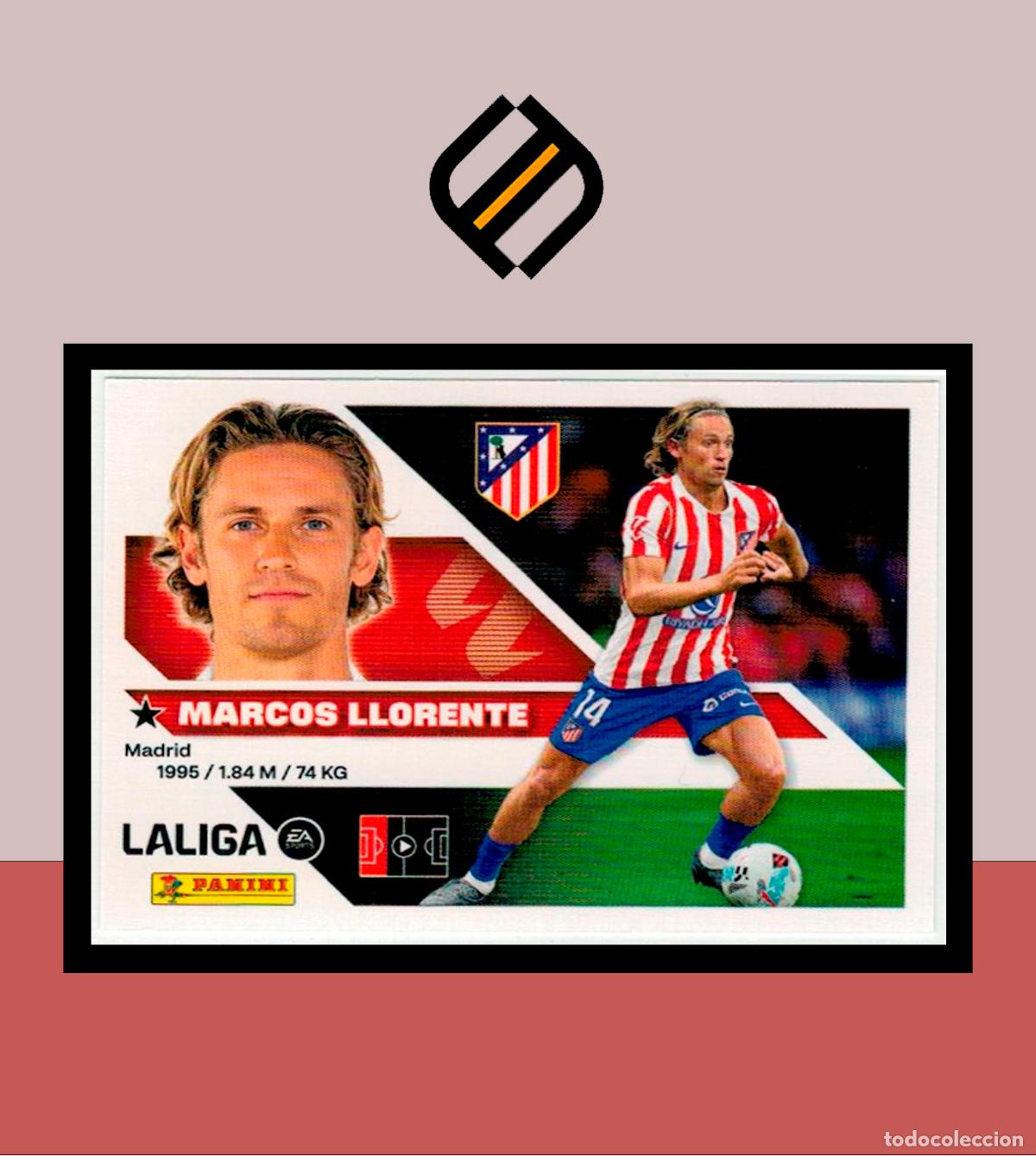 Cromos de f&uacute;tbol: LIGA ESTE 2026 2027 26 27 PANINI ATL&Eacute;TICO MADRID N&ordm; 5 MARCOS LLORENTE STICKER LIGA ALB&Uacute;M COLECCI&Oacute;N