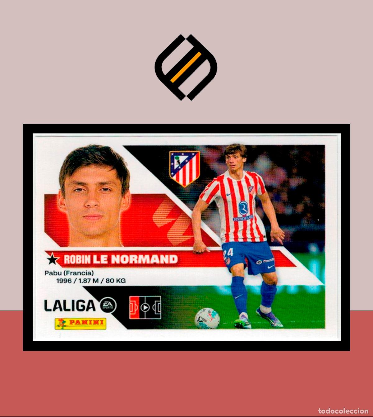 Cromos de f&uacute;tbol: LIGA ESTE 2026 2027 26 27 PANINI ATL&Eacute;TICO MADRID N&ordm; 8A LE NORMAND STICKER LIGA ALB&Uacute;M COLECCI&Oacute;N