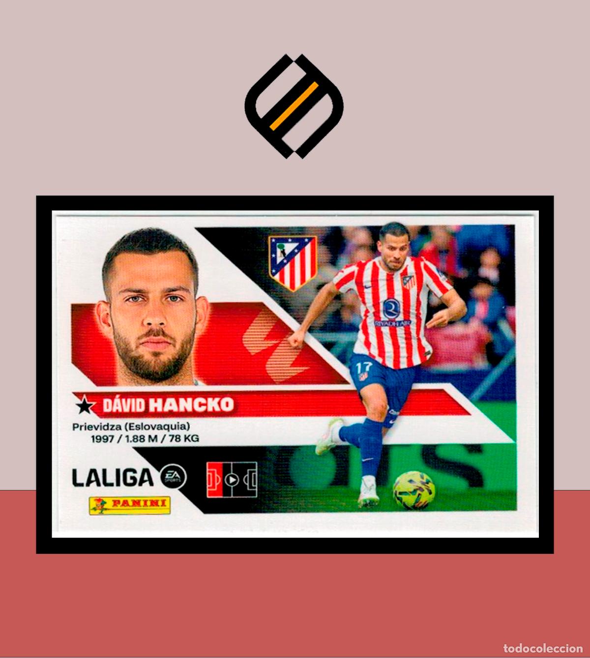 Cromos de f&uacute;tbol: LIGA ESTE 2026 2027 26 27 PANINI ATL&Eacute;TICO MADRID N&ordm; 9 HANCKO STICKER LIGA ALB&Uacute;M COLECCI&Oacute;N