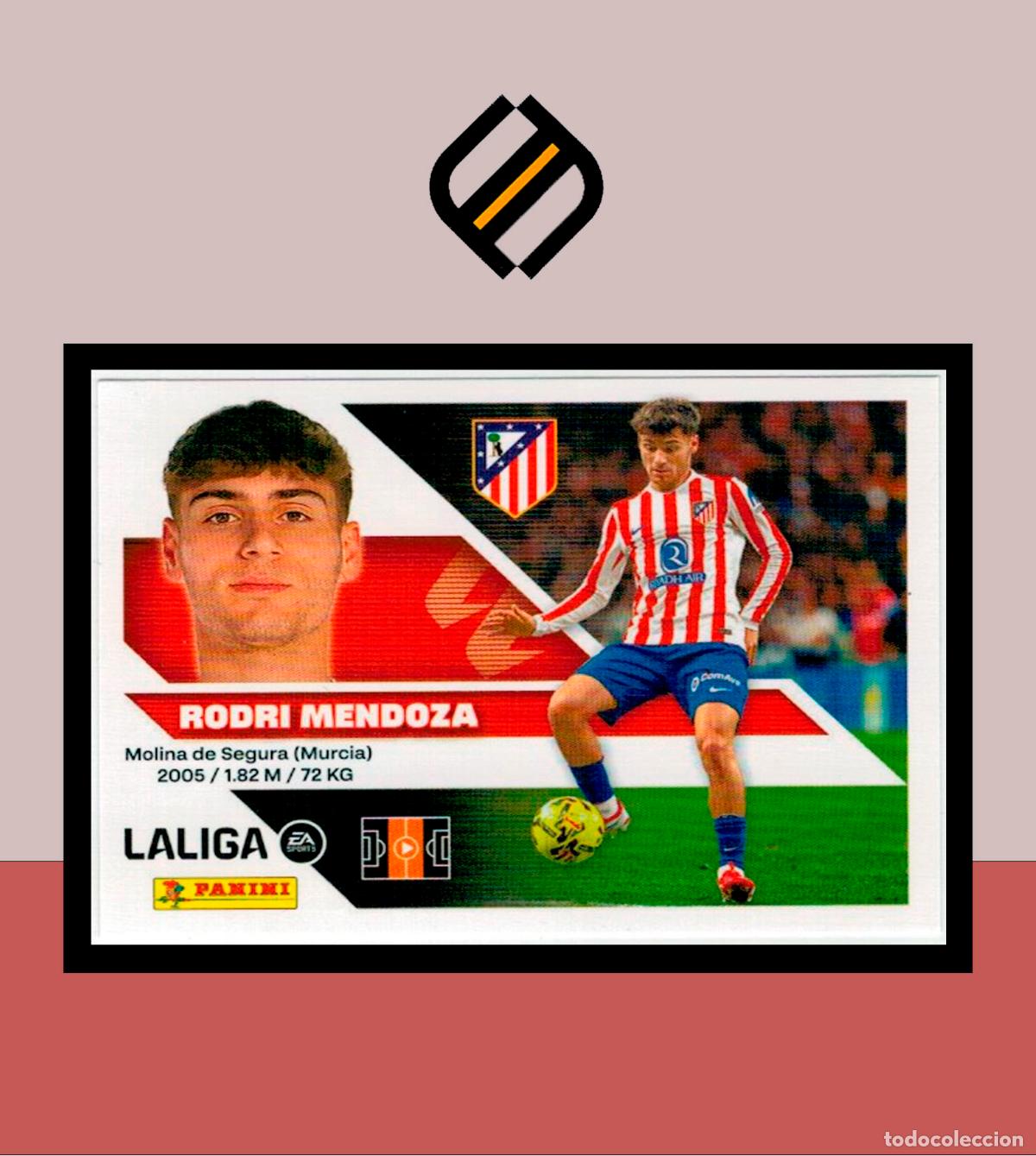 Cromos de f&uacute;tbol: LIGA ESTE 2026 2027 26 27 PANINI ATL&Eacute;TICO MADRID N&ordm; 14A RODRI MENDOZA STICKER LIGA ALB&Uacute;M COLECCI&Oacute;N