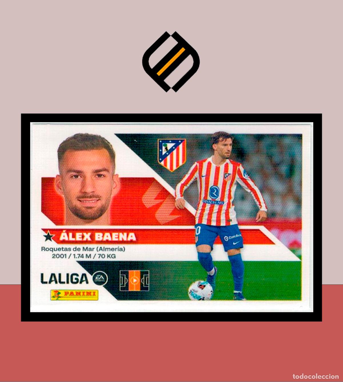 Cromos de f&uacute;tbol: LIGA ESTE 2026 2027 26 27 PANINI ATL&Eacute;TICO MADRID N&ordm; 15 &Aacute;LEX BAENA STICKER LIGA ALB&Uacute;M COLECCI&Oacute;N