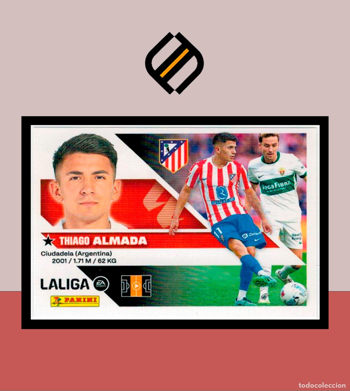 Cromos de f&uacute;tbol: LIGA ESTE 2026 2027 26 27 PANINI ATL&Eacute;TICO MADRID N&ordm; 16 ALMADA STICKER LIGA ALB&Uacute;M COLECCI&Oacute;N