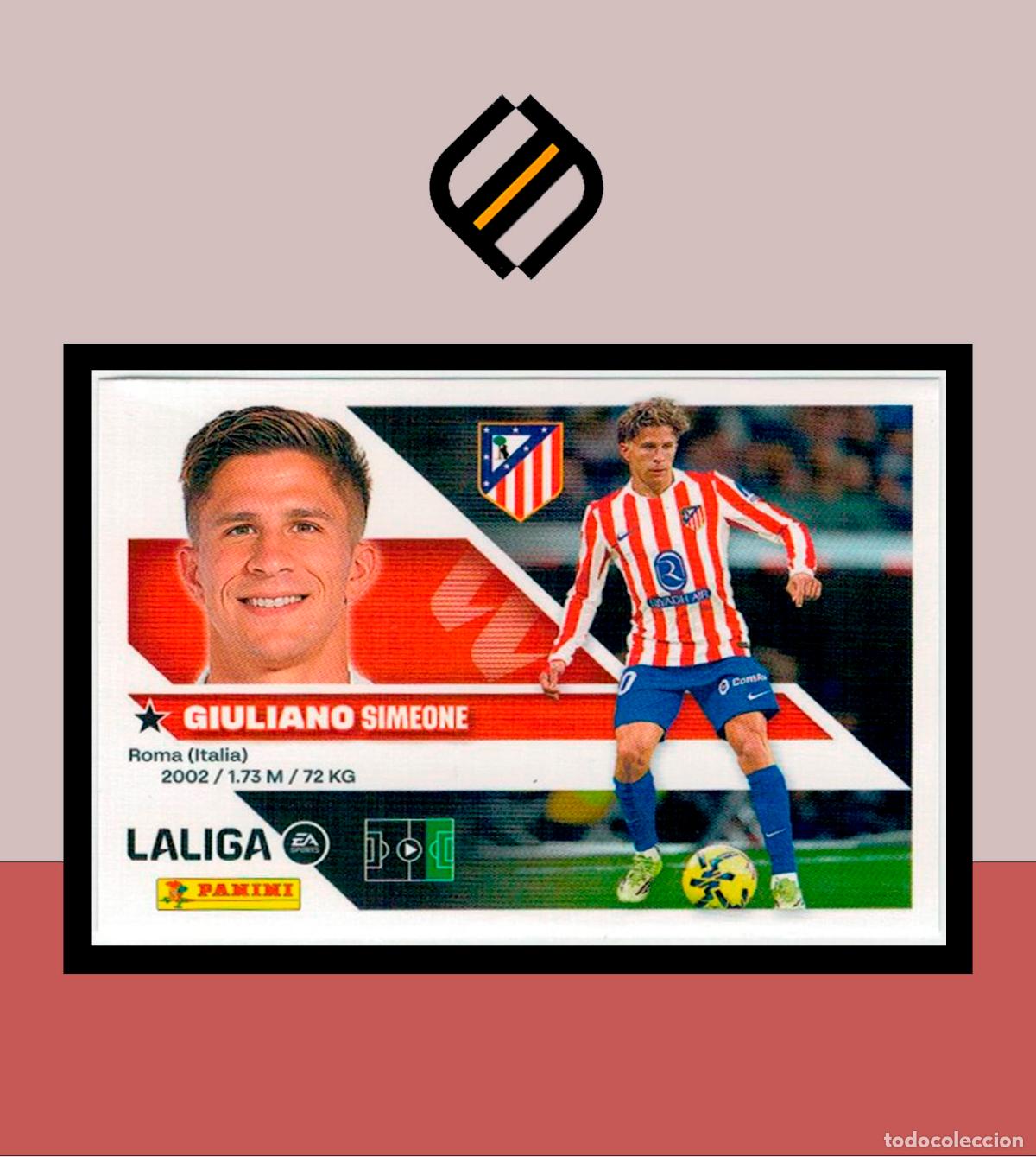 Cromos de f&uacute;tbol: LIGA ESTE 2026 2027 26 27 PANINI ATL&Eacute;TICO MADRID N&ordm; 17 GIULIANO STICKER LIGA ALB&Uacute;M COLECCI&Oacute;N