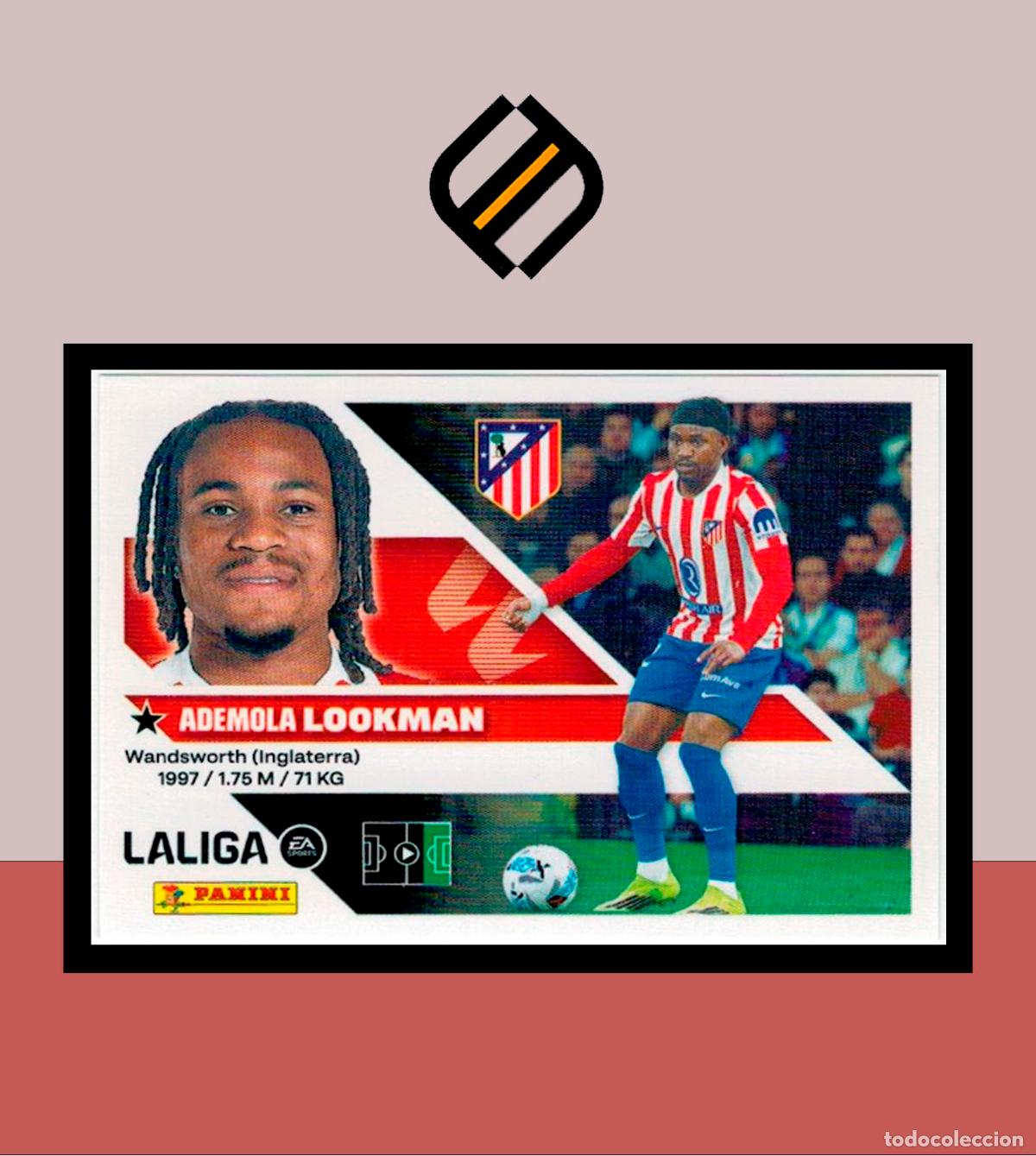 Cromos de f&uacute;tbol: LIGA ESTE 2026 2027 26 27 PANINI ATL&Eacute;TICO MADRID N&ordm; 18 LOOKMAN STICKER LIGA ALB&Uacute;M COLECCI&Oacute;N
