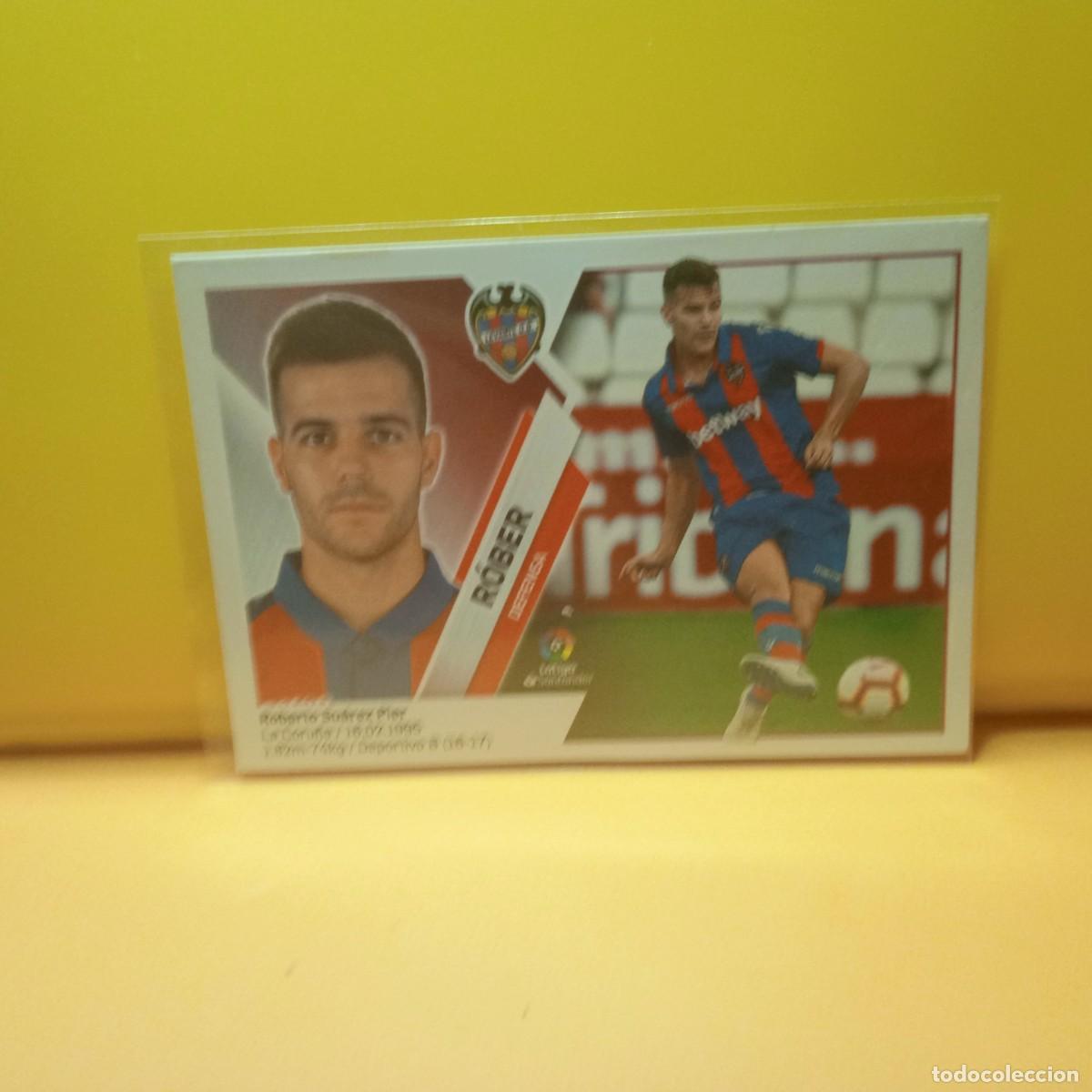 Cromos de f&uacute;tbol: EDICIONES ESTE 2019 2020 19 20 LEVANTE UD R&Oacute;BER 6B 6 B