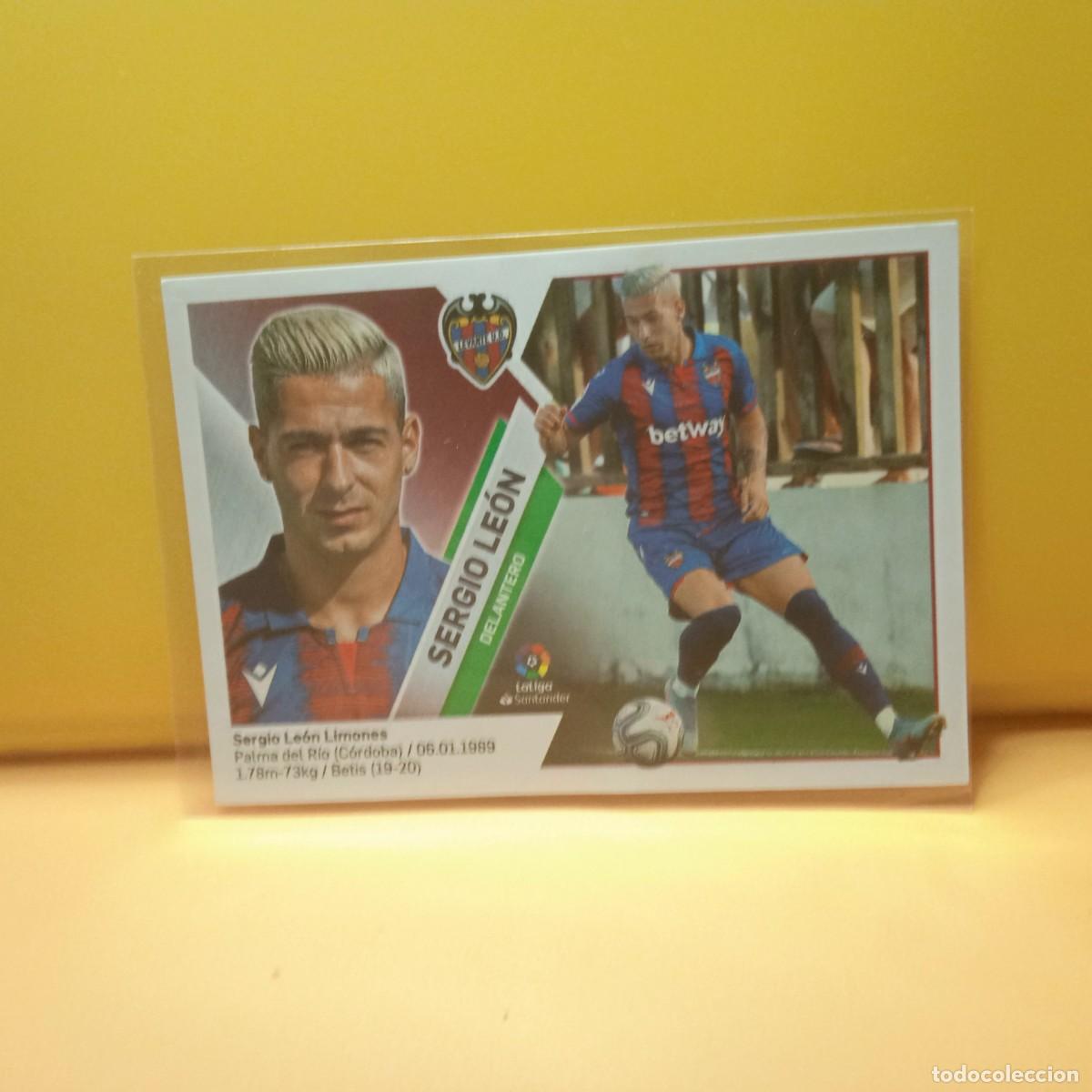 Cromos de f&uacute;tbol: EDICIONES ESTE 2019 2020 19 20 LEVANTE UD SERGIO LEON 7 (2&ordf; EDICI&Oacute;N)
