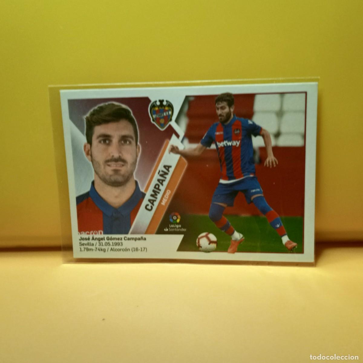 Cromos de f&uacute;tbol: EDICIONES ESTE 2019 2020 19 20 LEVANTE UD CAMPA&Ntilde;A 11