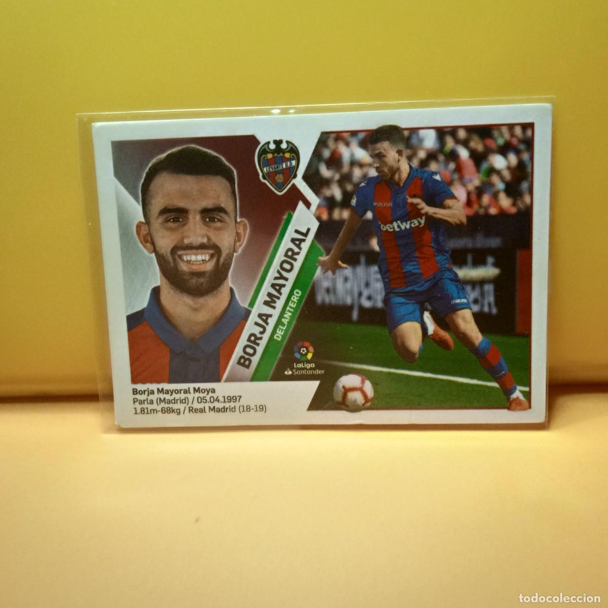 Cromos de f&uacute;tbol: EDICIONES ESTE 2019 2020 19 20 LEVANTE UD BORJA MAYORAL 14A 14 A (2&ordf; EDICI&Oacute;N)