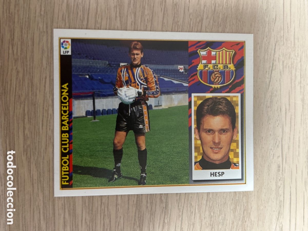 Cromos de f&uacute;tbol: HESP BARCELONA COLOCA LIGA ESTE 1997 1998 97 98 NUNCA PEGADO SIN PEGAR