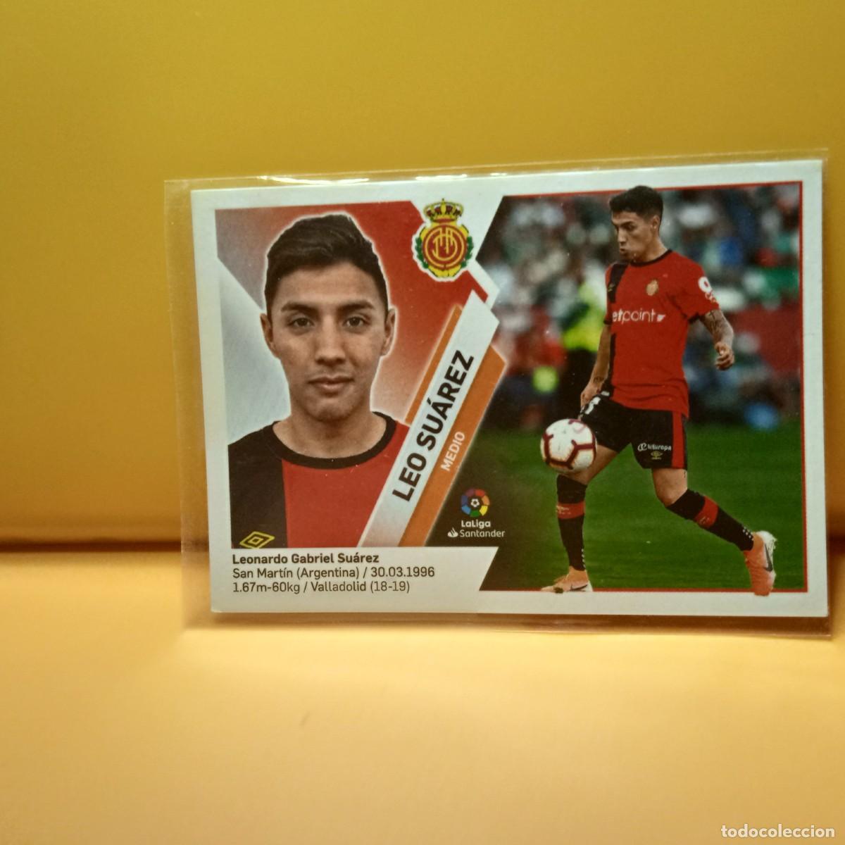 Cromos de f&uacute;tbol: EDICIONES ESTE 2019 2020 19 20 R.C.D MALLORCA LEO SU&Aacute;REZ 12A 12 A