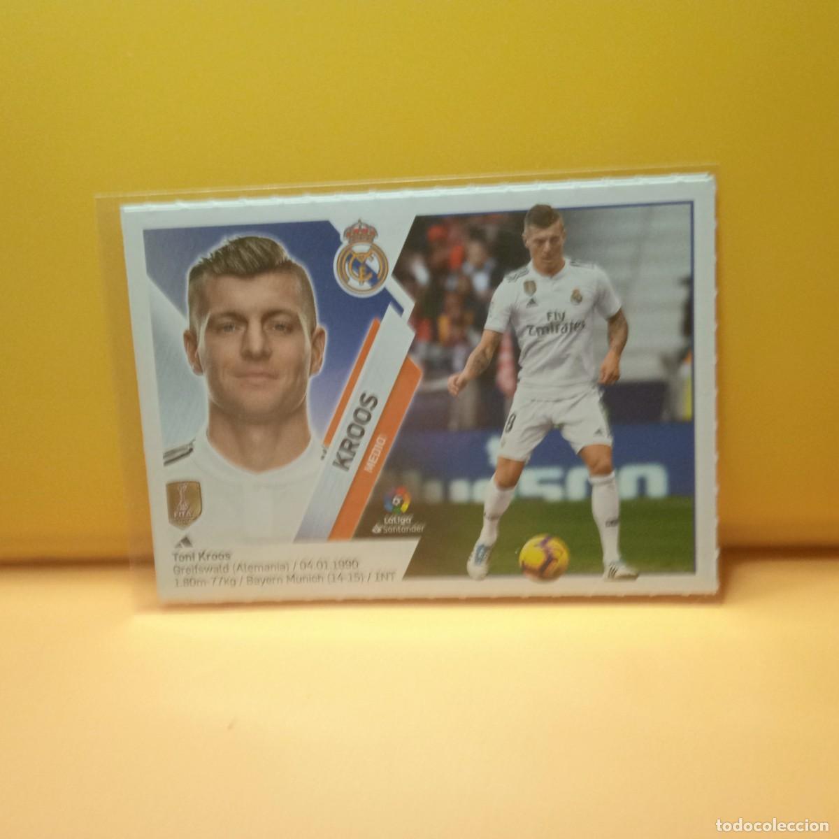 Cromos de f&uacute;tbol: EDICIONES ESTE 2019 2020 19 20 REAL MADRID KROOS 9