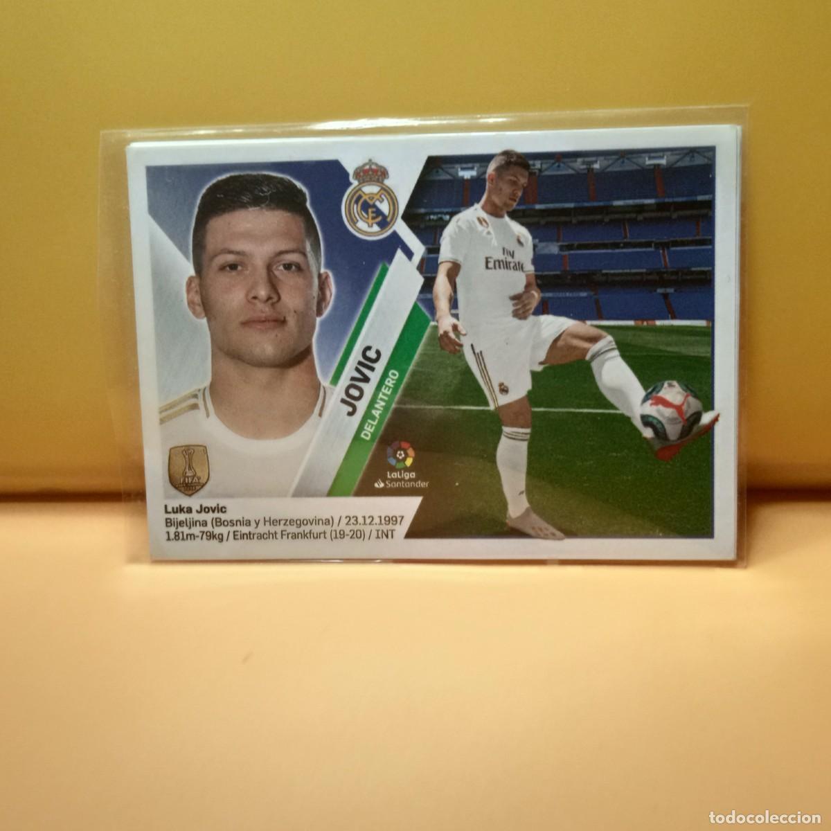 Cromos de f&uacute;tbol: EDICIONES ESTE 2019 2020 19 20 REAL MADRID JOVIC 16