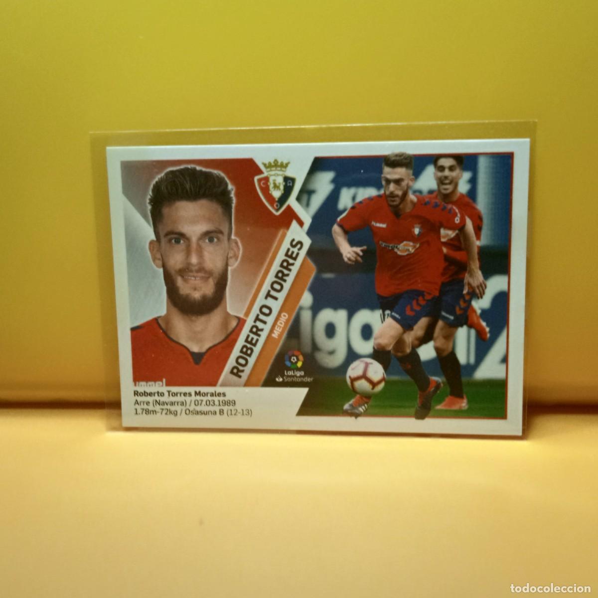 Cromos de f&uacute;tbol: EDICIONES ESTE 2019 2020 19 20 C AT OSASUNA ROBERTO TORRES 11