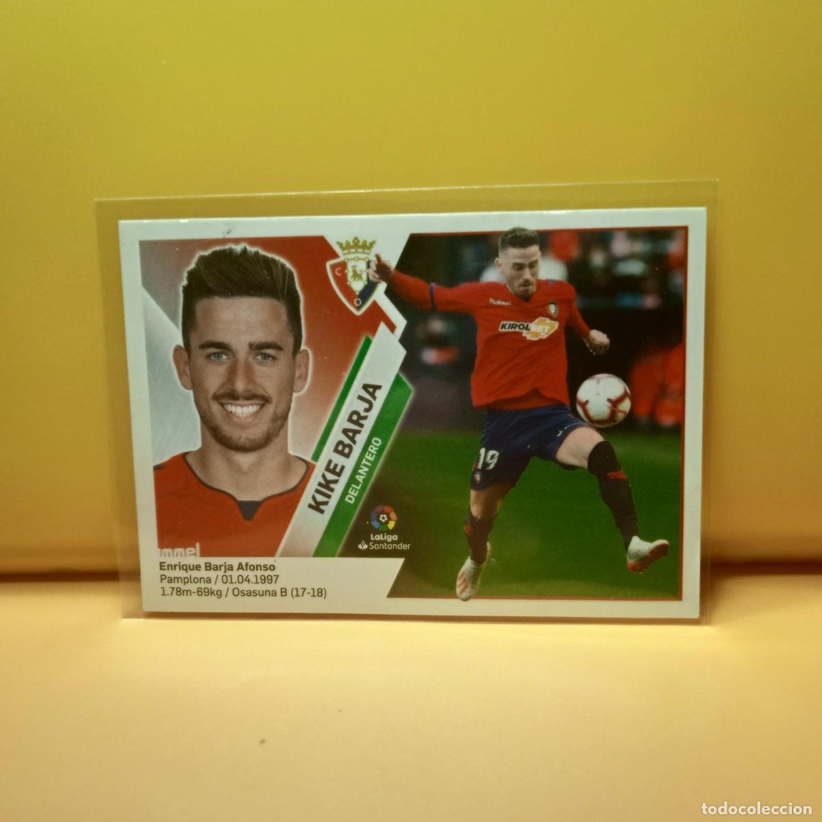 Cromos de f&uacute;tbol: EDICIONES ESTE 2019 2020 19 20 C AT OSASUNA KIKE BARJA 14