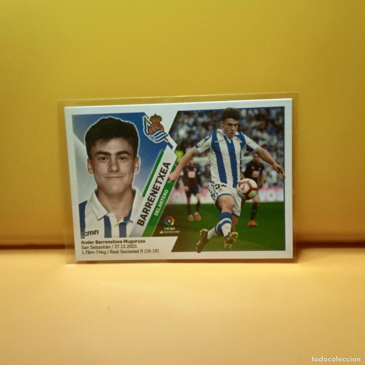 Cromos de f&uacute;tbol: EDICIONES ESTE 2019 2020 19 20 REAL SOCIEDAD BARRENETXEA 13B 13 B