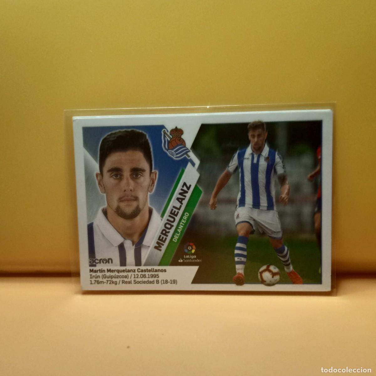 Cromos de f&uacute;tbol: EDICIONES ESTE 2019 2020 19 20 REAL SOCIEDAD MERQUELANZ 15A 15 A (2 &ordf; EDICI&Oacute;N)