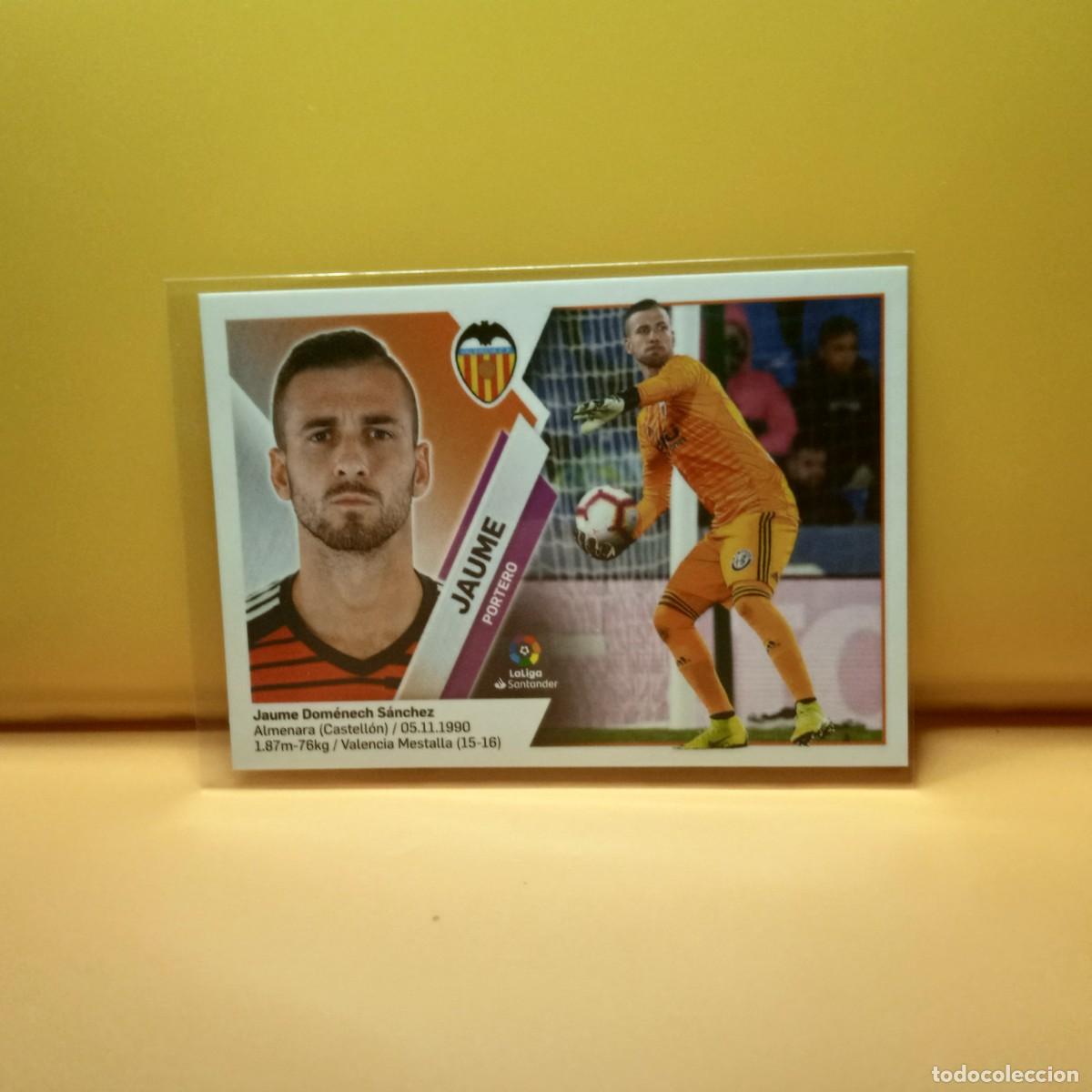 Cromos de f&uacute;tbol: EDICIONES ESTE 2019 2020 19 20 VALENCIA C.F JAUME 2