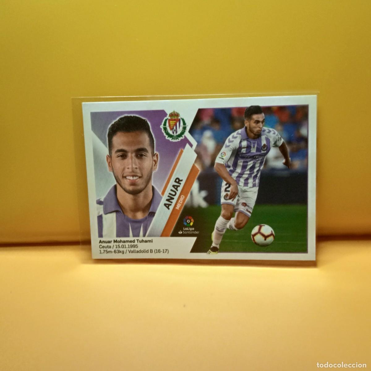 Cromos de f&uacute;tbol: EDICIONES ESTE 2019 2020 19 20 REAL VALLADOLID CF ANUAR 9