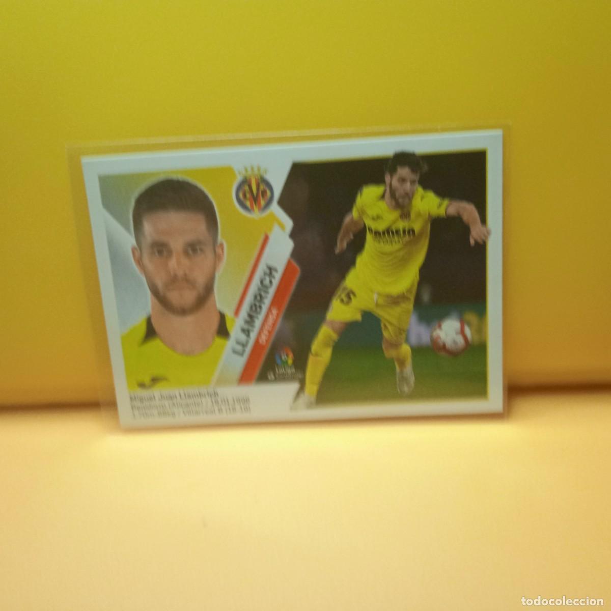 Cromos de f&uacute;tbol: EDICIONES ESTE 2019 2020 19 20 VILLARREAL C.F LLAMBRICH 6B 6 B