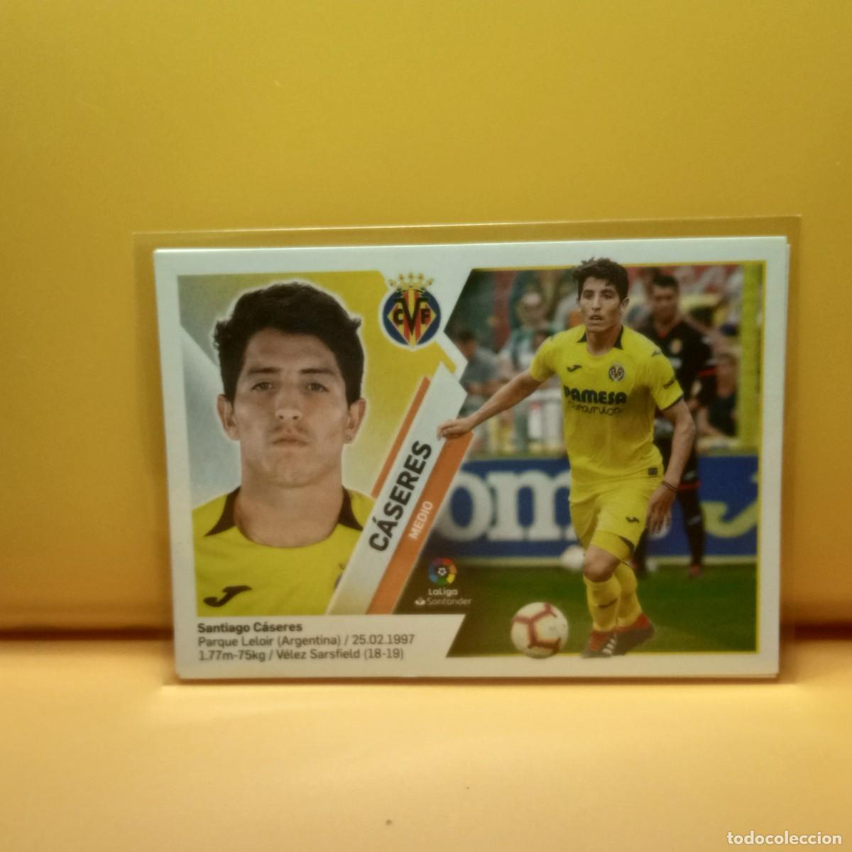 Cromos de f&uacute;tbol: EDICIONES ESTE 2019 2020 19 20 VILLARREAL C.F C&Aacute;SERES 11A 11 A