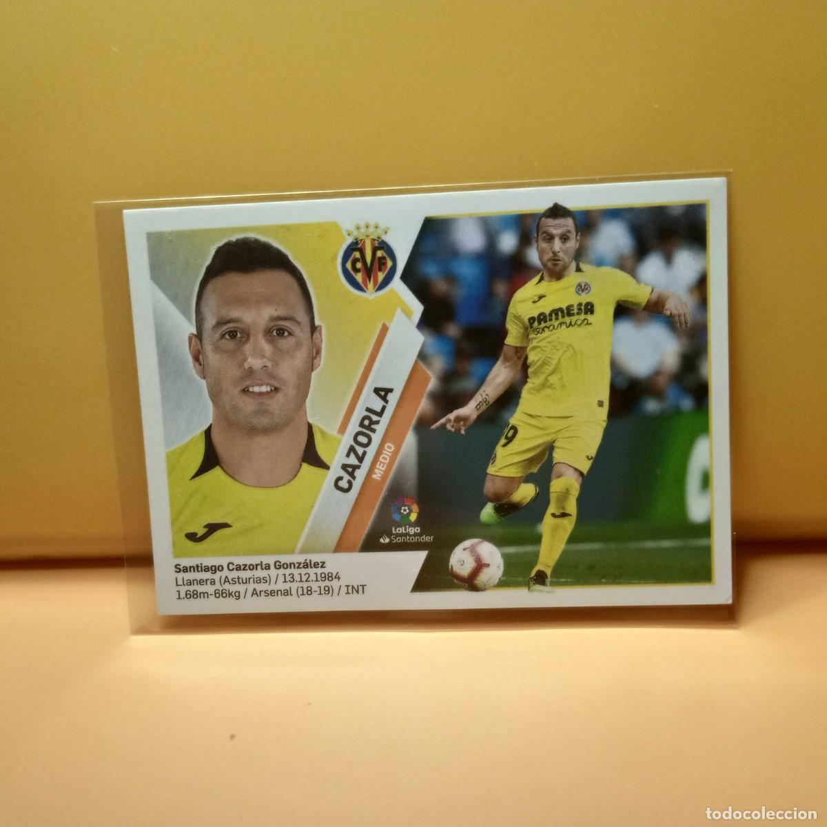 Cromos de f&uacute;tbol: EDICIONES ESTE 2019 2020 19 20 VILLARREAL C.F CAZORLA 12