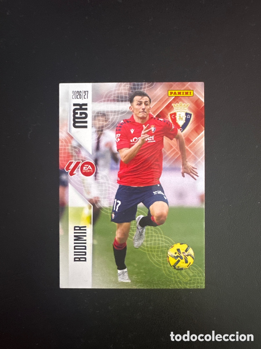 Figurine di Calcio: BUDIMIR OSASUNA N&Uacute;MERO 270 MEGACRACKS 2026 2027