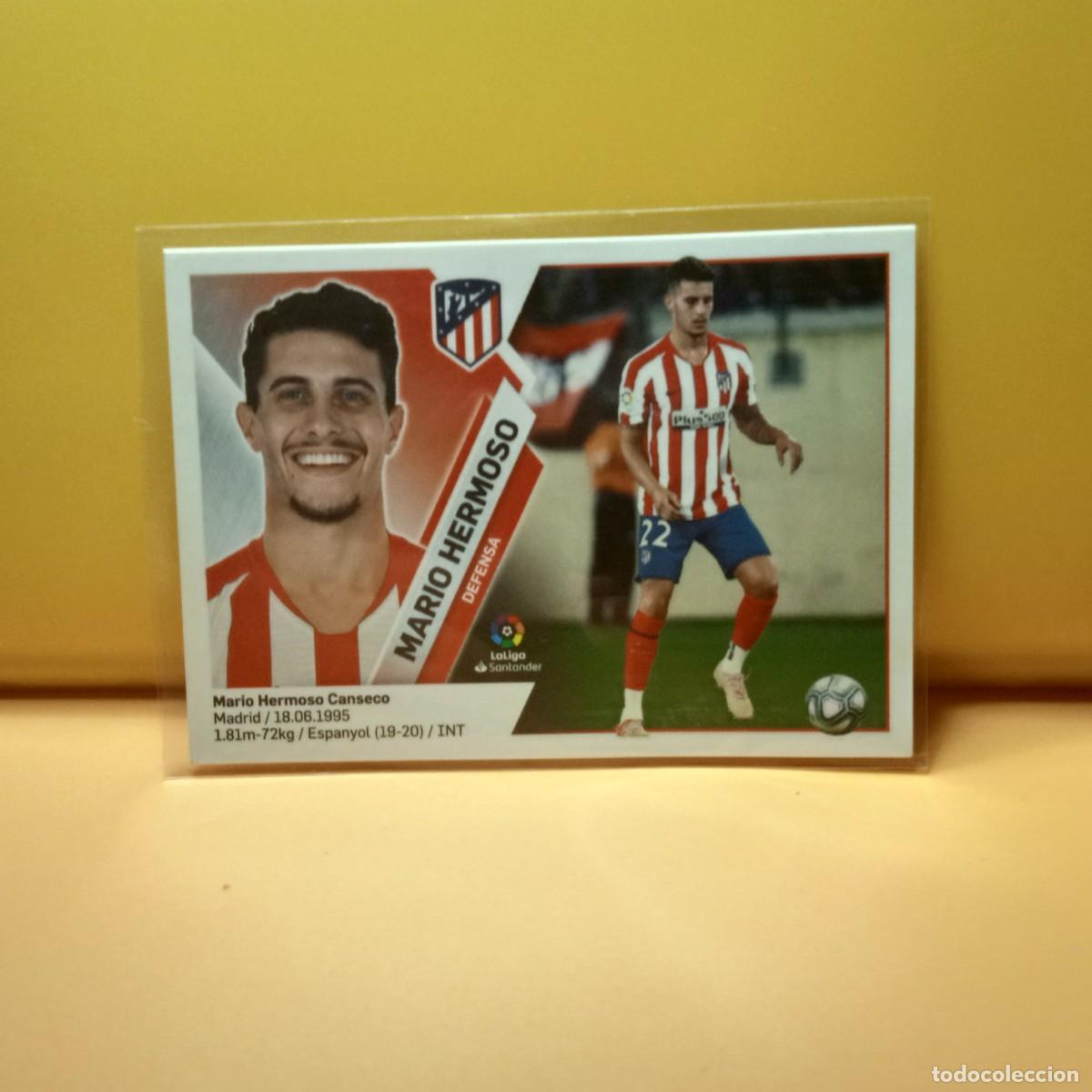 Football Stickers: EDICIONES ESTE 2019 2020 19 20 (COLOCA) ATL&Eacute;TICO DE MADRID MARIO HERMOSO 4 BIS 2&ordf; EDICI&Oacute;N