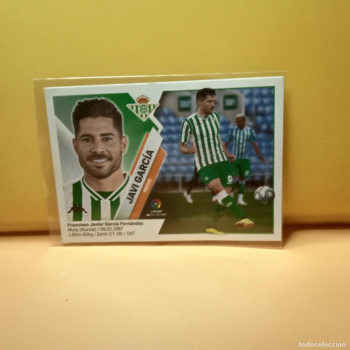 Cromos de f&uacute;tbol: EDICIONES ESTE 2019 2020 19 20 (COLOCA) REAL BETIS JAVI GARC&Iacute;A 8 BIS 3&ordf; EDICI&Oacute;N
